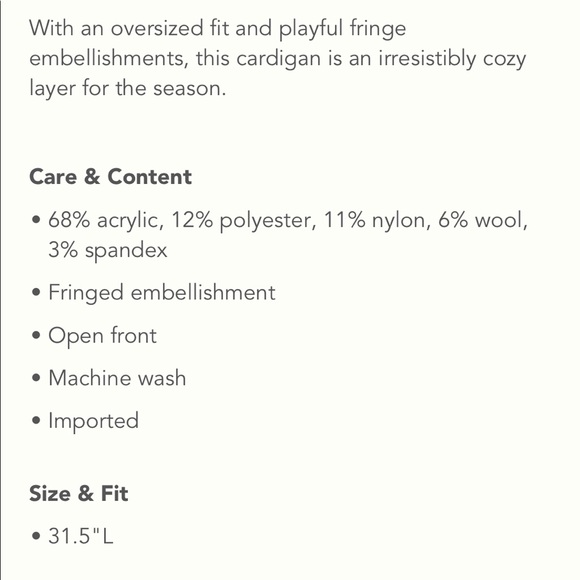 Anthropologie Blue Cardigan Sweater, Size Large - Picture 4 of 13